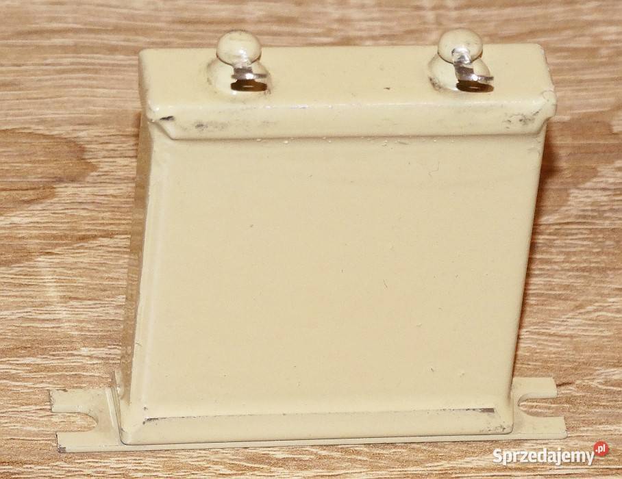 Kondensator papierowy hermetyczny UNITRA TELPOD Gliwice