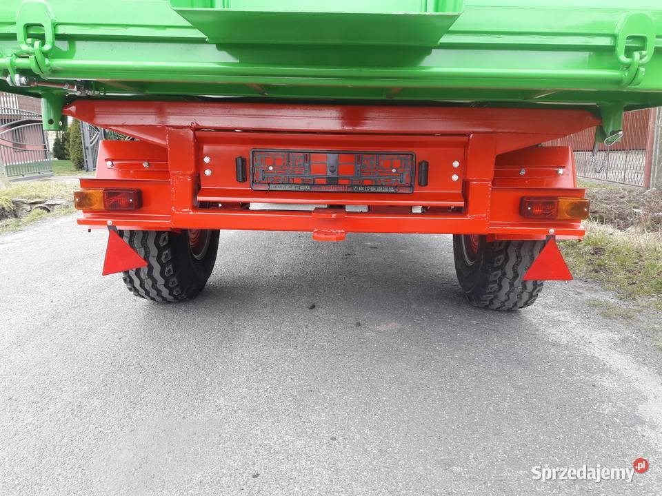 Przyczepa rolnicza wywrotka 3545t Transport Raty łódzkie Mroczków Duży