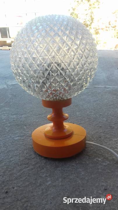 Retro lampka nocna z 60 lat firmy Kamenicky enov Lubań