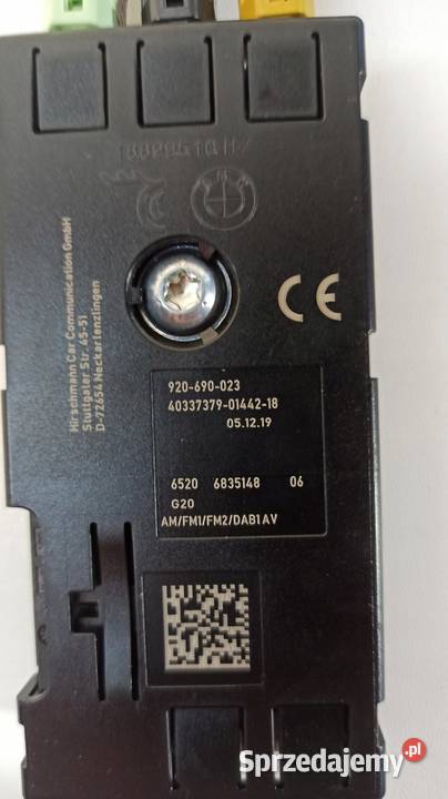 WZMACNIACZ ANTENOWY BMW G20 6835148 sprzedam