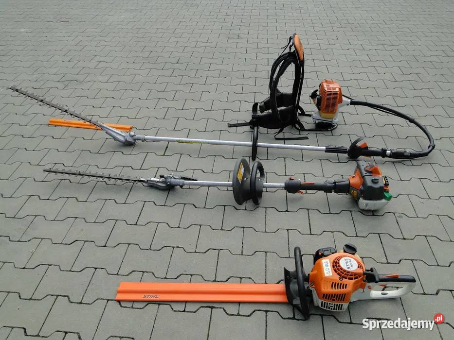 Nożyce spalinowe do żywopłotu plecakowe STIHL małopolskie Łętownia sprzedam