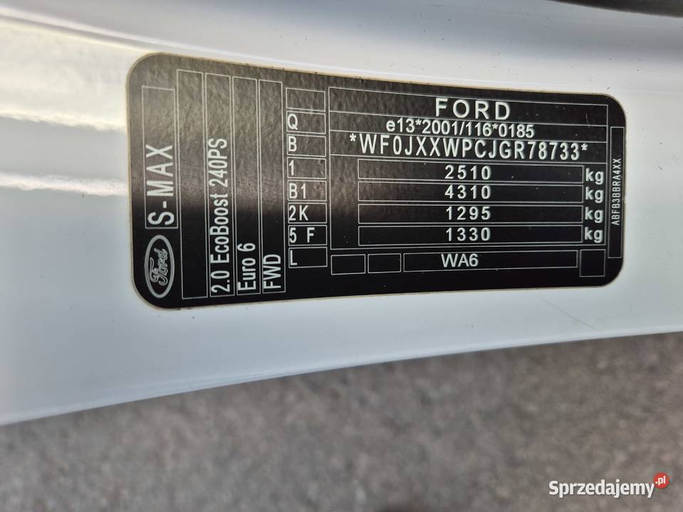Ford S 20 z instalacją LPG lubelskie Lublin