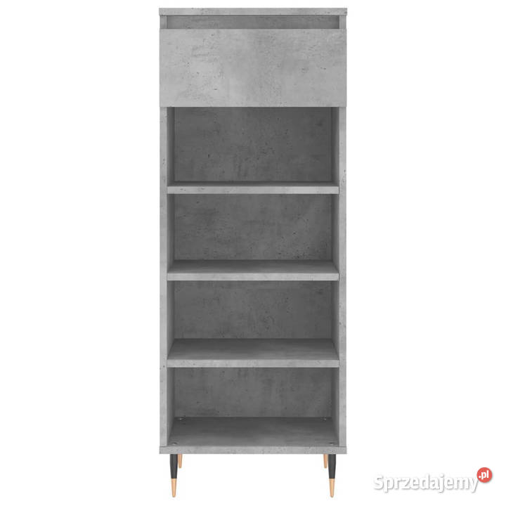 Szafka na buty szarość betonu 40x36x105 WM831456 Warszawa