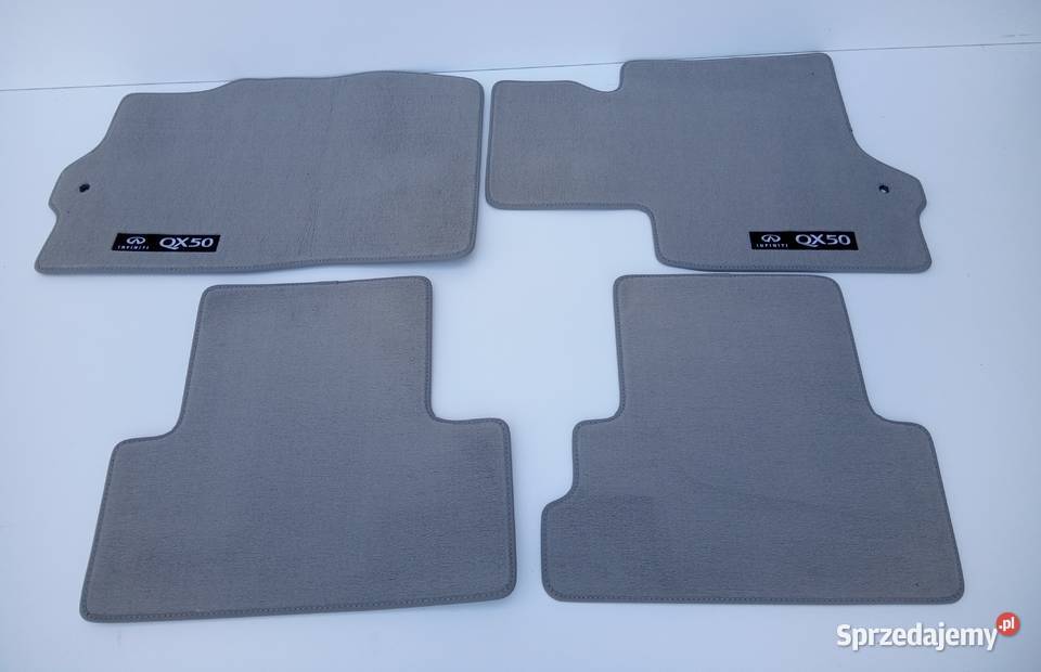DYWANIKI WELUROWE SZARE INFINITI QX50 EX30d EX35 osobowe sprzedam