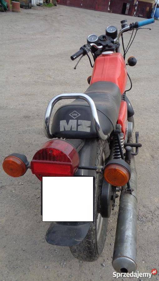 Motocykl MZ ETZ 250 podkarpackie Kamionka