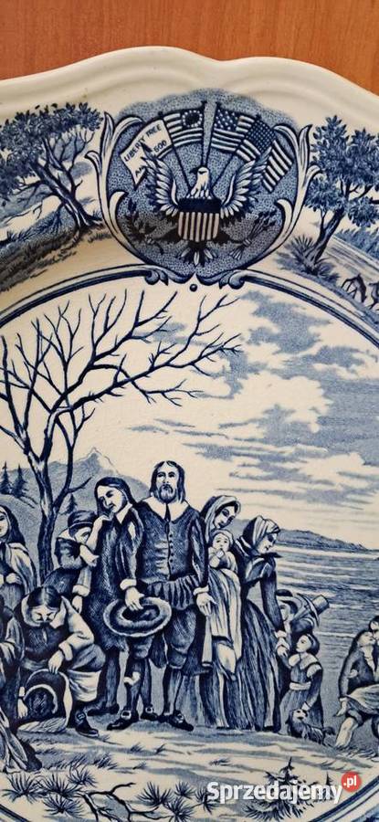 Talerz kolekcjonerski English Ironstone J G