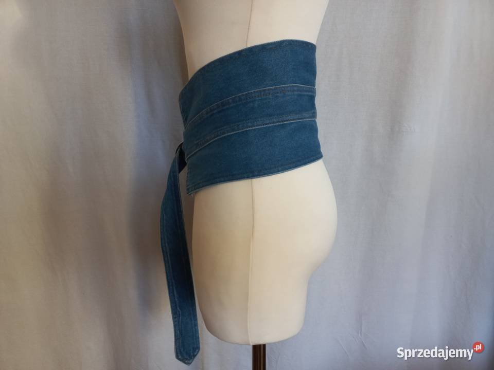 PASek jeans KIESZONKA niebieski Zara damski NOWE Białystok sprzedam