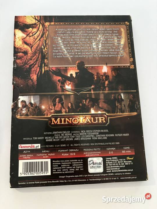 Minotaur DVD Film Fantasy Horror Filmy Warszawa