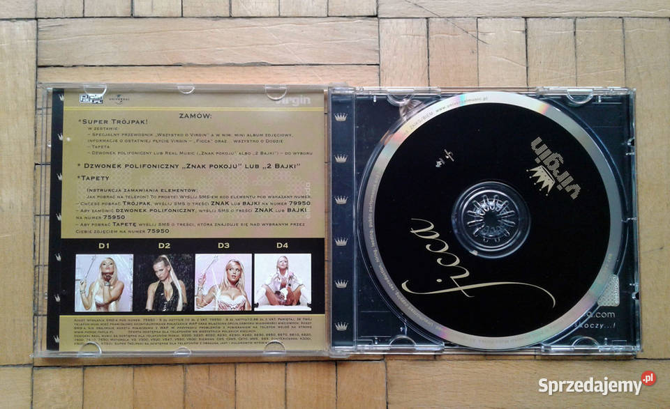 Oryginalna płyta CD Virgin Ficca Łódź