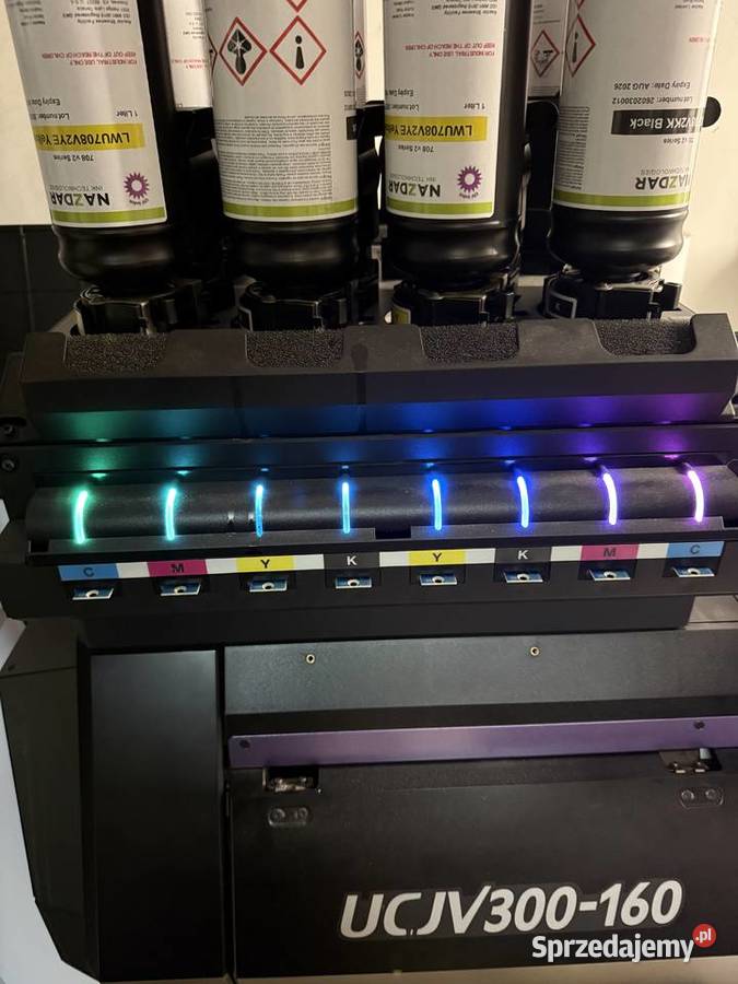 Ploter LED UV Mimaki UCJV 300160 Drukutnący Produkcja Kraków sprzedam