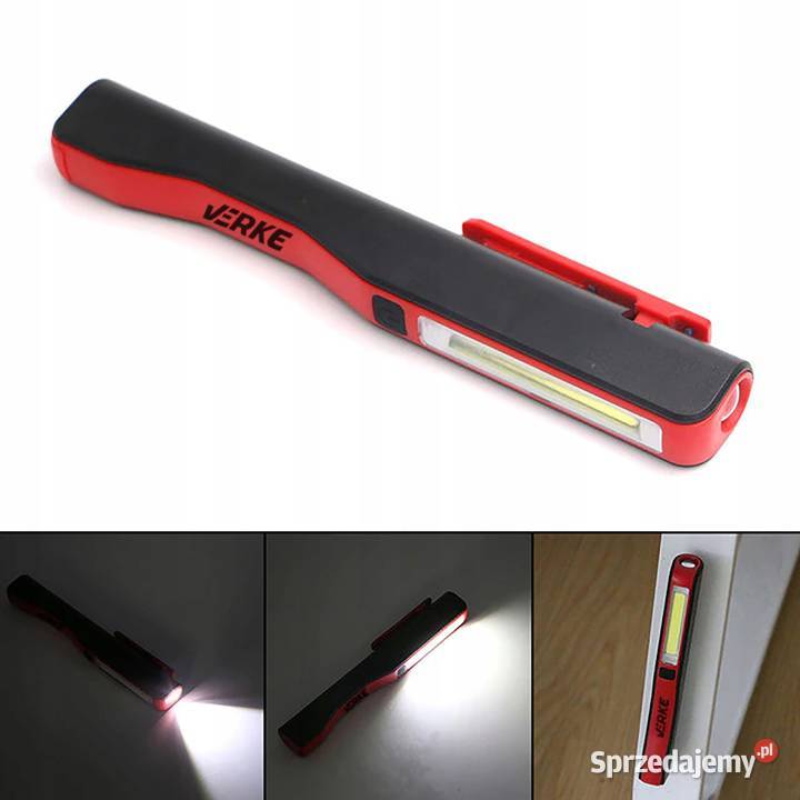 LATARKA WARSZTATOWA LAMPKA USB LED COB VERKE PRO Chmielnik