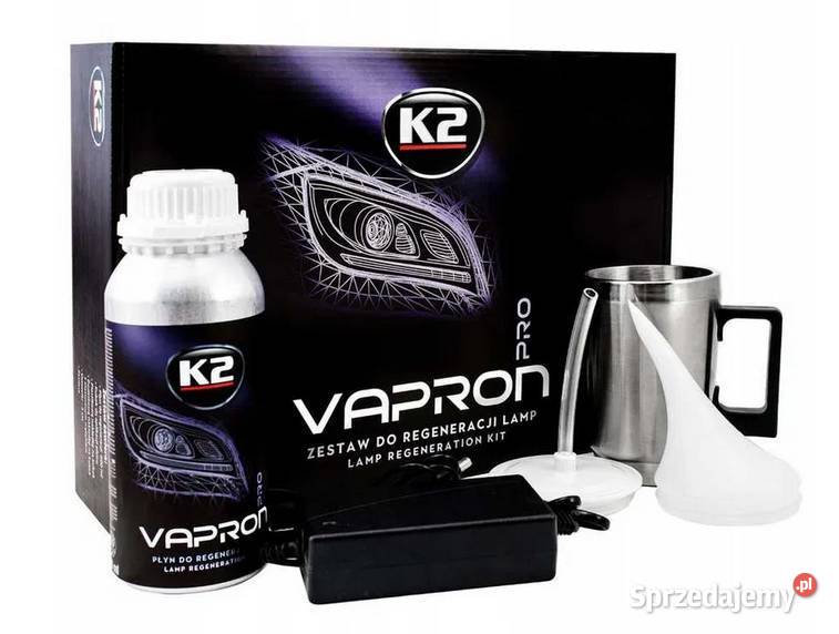 K2 VAPRON zestaw do regeneracji lamp REFLEKTORY Pozostałe Nowa Karczma sprzedam
