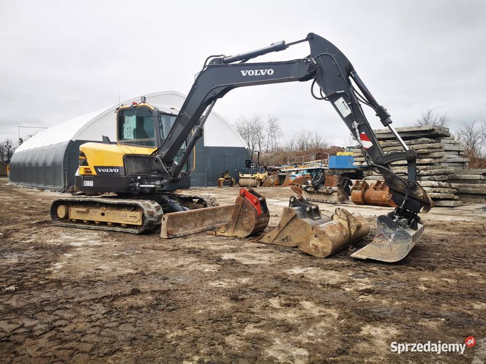 Volvo ECR 88 D 4 Łyzki 2019 śląskie Cieszyn