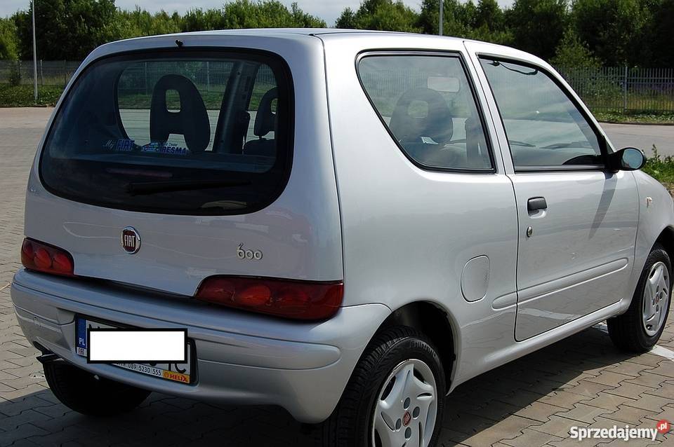 Fiat 600 Seicento 11000 20082009 r Pierwszy 11000km warmińsko-mazurskie Kętrzyn