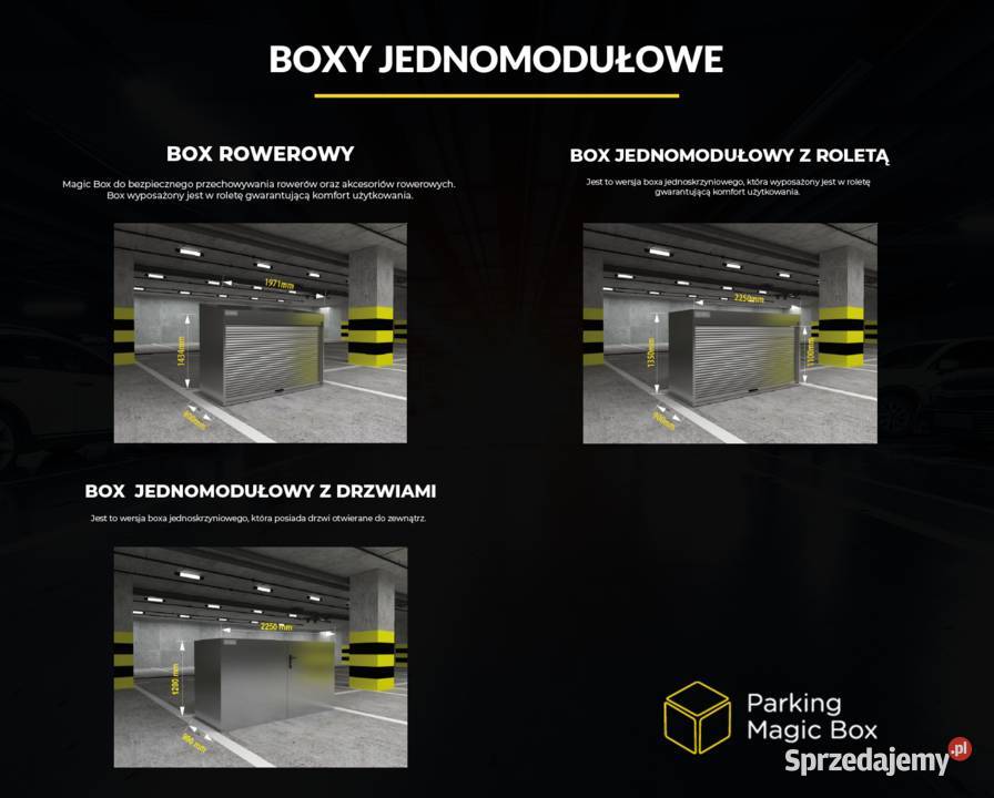 box garażowy boksy garażowe szafa garażowa