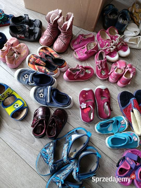 buty dziecięce komplet 27 par podana dotyczy wielkopolskie Poznań