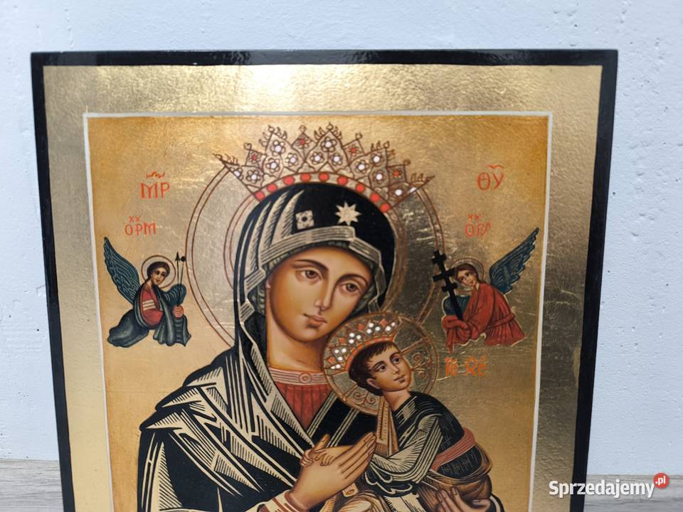 Piękna ikona nieustającej pomocy Malarstwo łódzkie Łódź