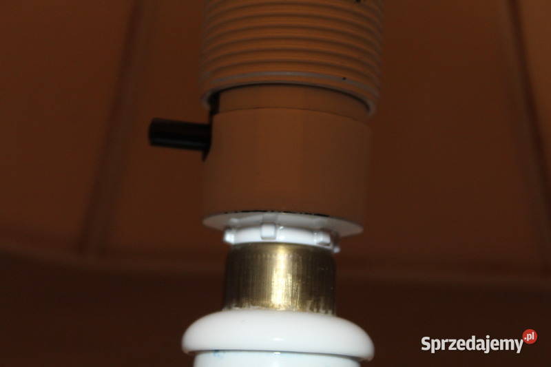 Porcelanowa lampa ręcznie malowana 211 FiaF zachodniopomorskie Szczecin