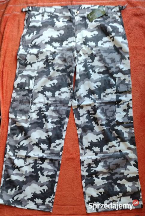 spodnie męskie bojówki 2 sztuki