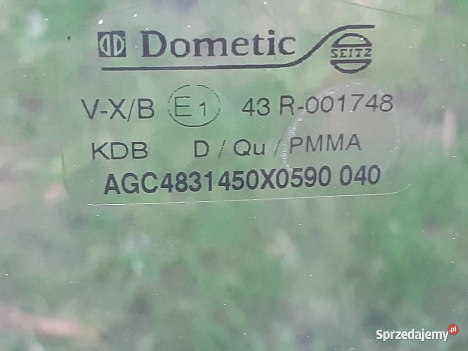 Okno szyba Dometic Seitz AGC4831450x0590 Sobótka sprzedam