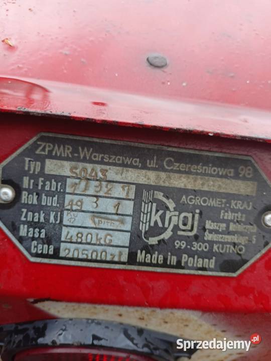 Siewnik do zboża poznaniak 25 m małopolskie Bochnia