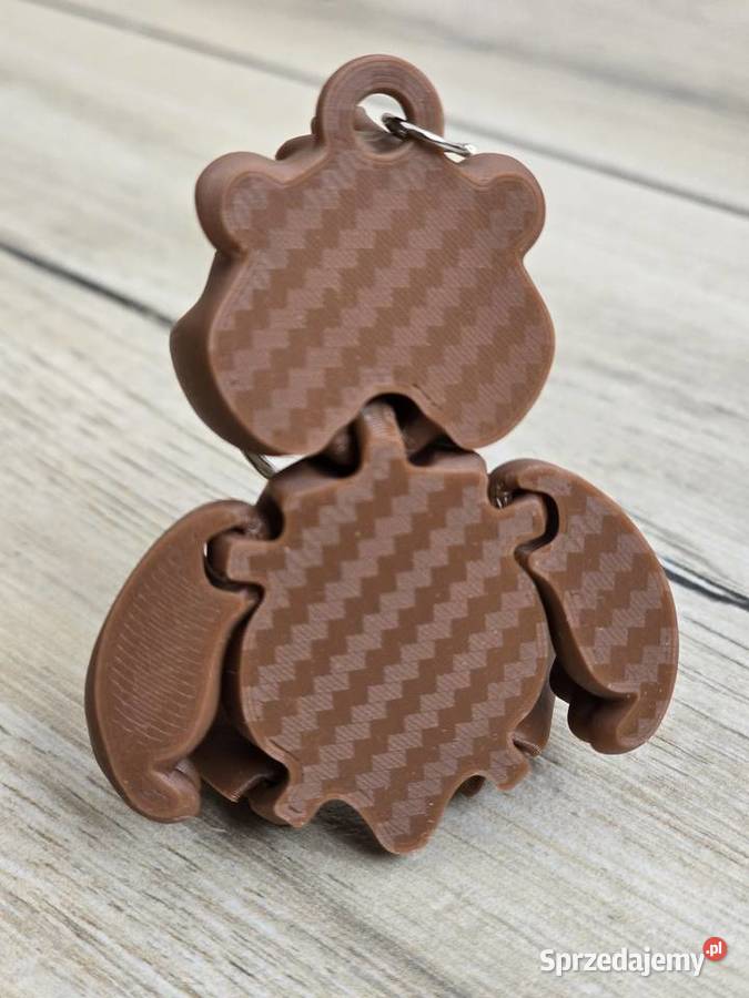 Przytulny breloczek Miś 3d brelok druk3d