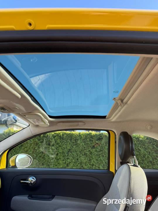 Fiat 500 klima panorama książka serwisowa nieuszkodzony Rawicz