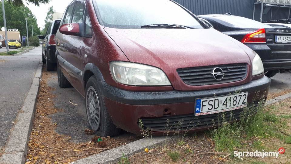 Syndyk sprzeda samochód osobowy Opel Zafira 494401km Warszawa