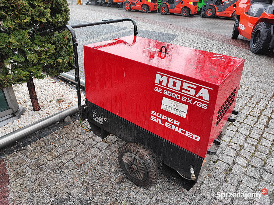 agregat prądotwórczy Mosa GE 6000 SXGS 6 kW 65 Kęty