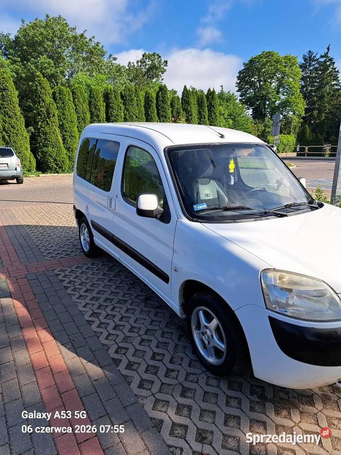 Sprzedam Peugeot partner 16 hdi 90 2007 biały Partner Legionowo