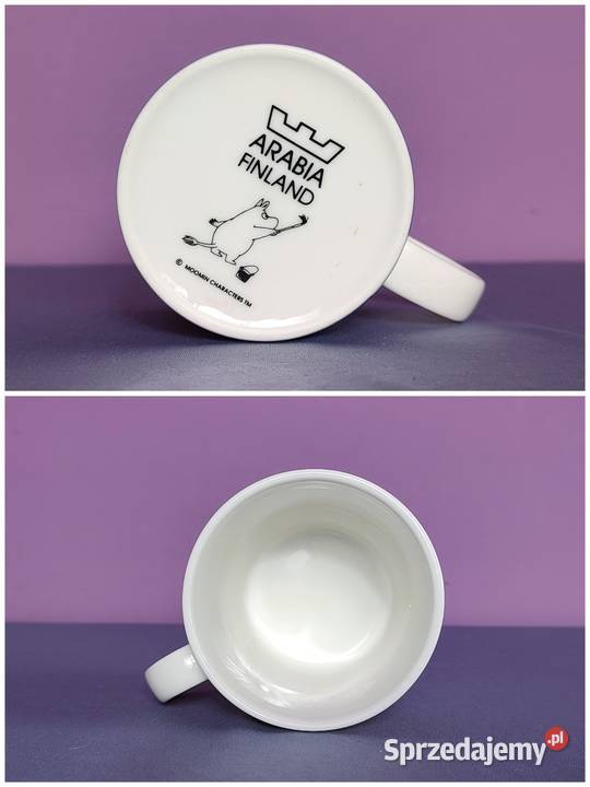 Muminki KUBEK Moomin Arabia Finland sygnatura Pozostałe małopolskie sprzedam