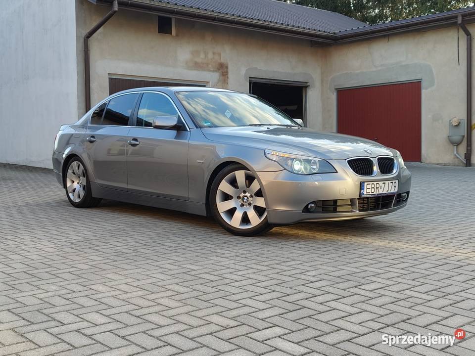 BMW E60 530D 218 Automat Komforty Bezwypadkowy komputer pokładowy
