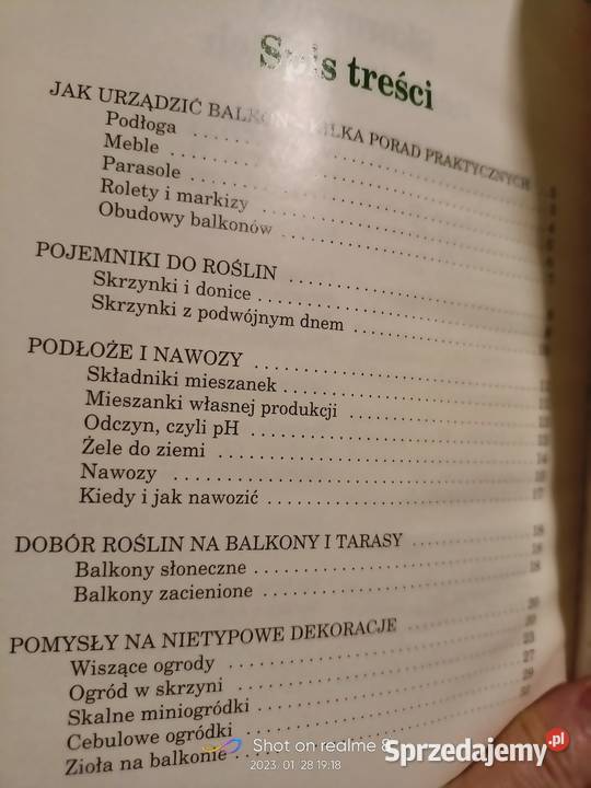 Ogród na balkonie Szynczykiewicz Rok wydania 1986 Poradniki, albumy i reportaże Warszawa