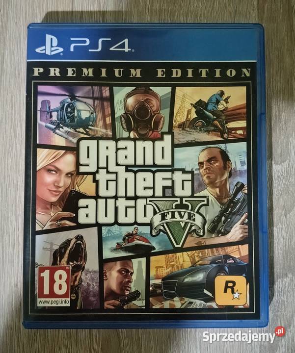 Na sprzedaż gra Grand TheftGrand Theft Auto V Gąbin