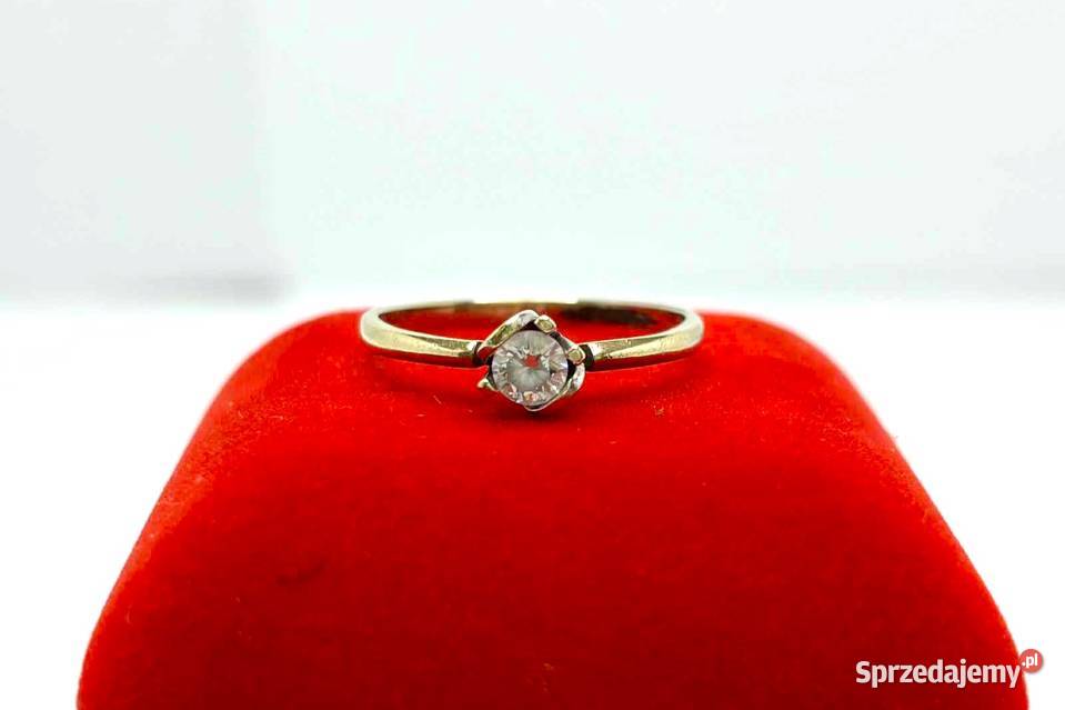 Złoty Pierścionek pr 333 15g R16 Elbląg