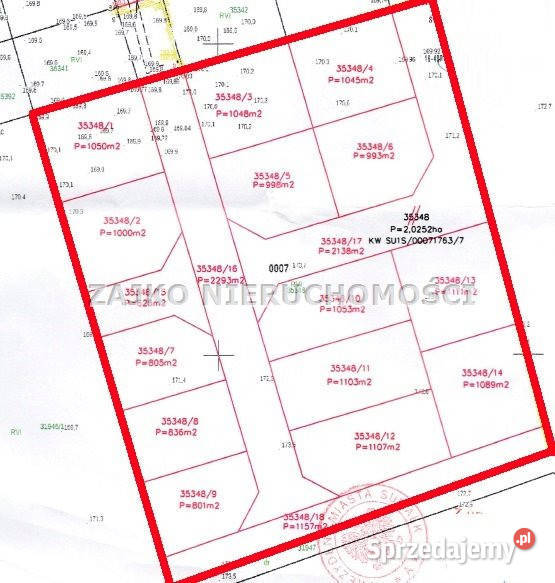 Działka Suwałki 801m2