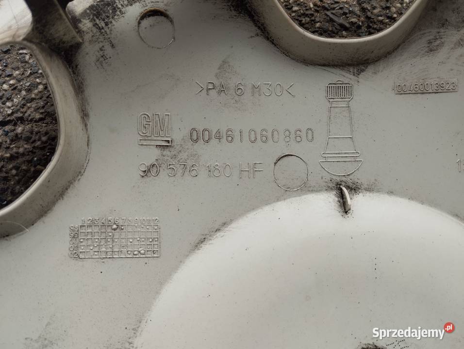 Kołpak Opel 13 90576180HF sztukę Corsa Astra śląskie Kamieniec