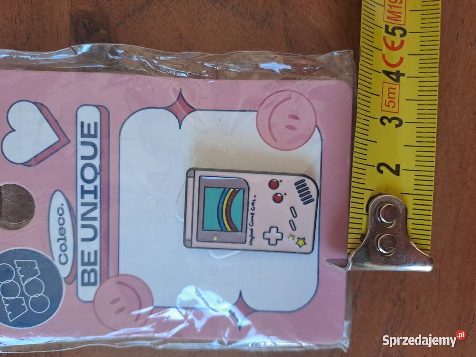 Pin Przypinka Gameboy Girl różowa