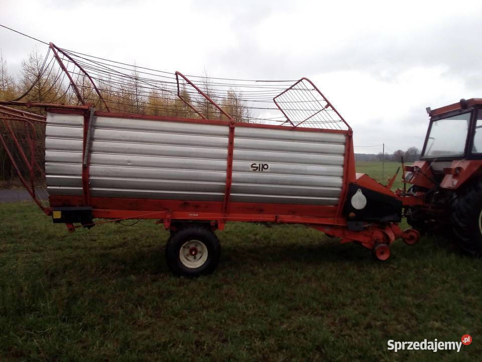 przyczepa samozbierająca jugosławianka sip II kujawsko-pomorskie Brudzawy