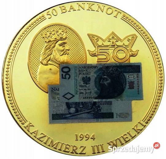 3 x Moneta Medal Banknot 10 Mieszko 20 Chrobry Numizmatyka śląskie Sosnowiec