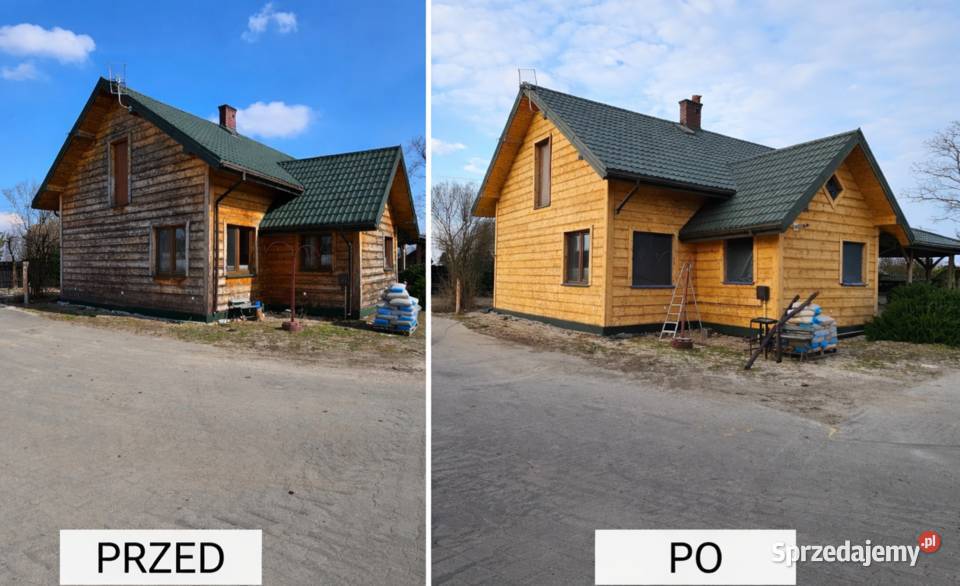 Odświeżenie domków ogrodzeń i piaskowanie Wyszków