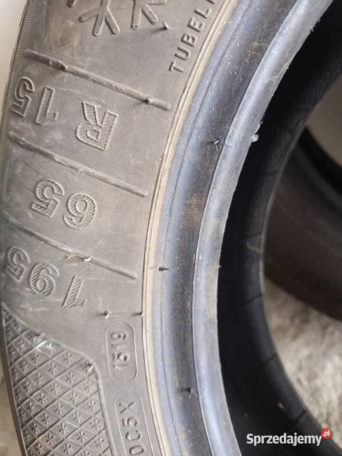 Sprzedam tanio opony zimowe 15 Rypin sprzedam