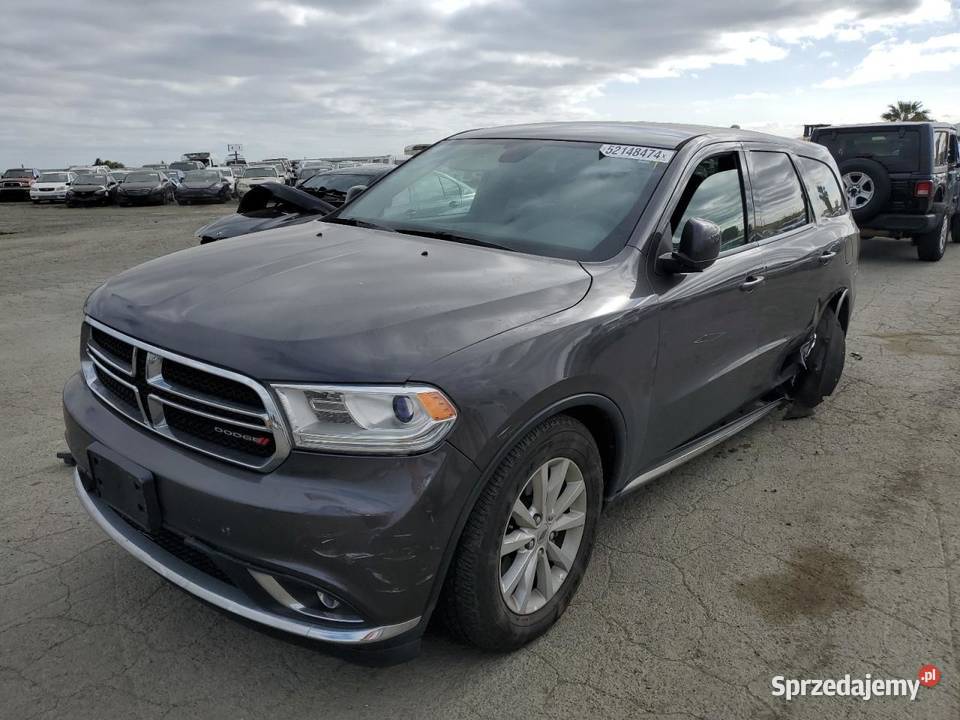 Dodge Durango III 2017 Maska Zderzak Błotnik Pas Słupsk