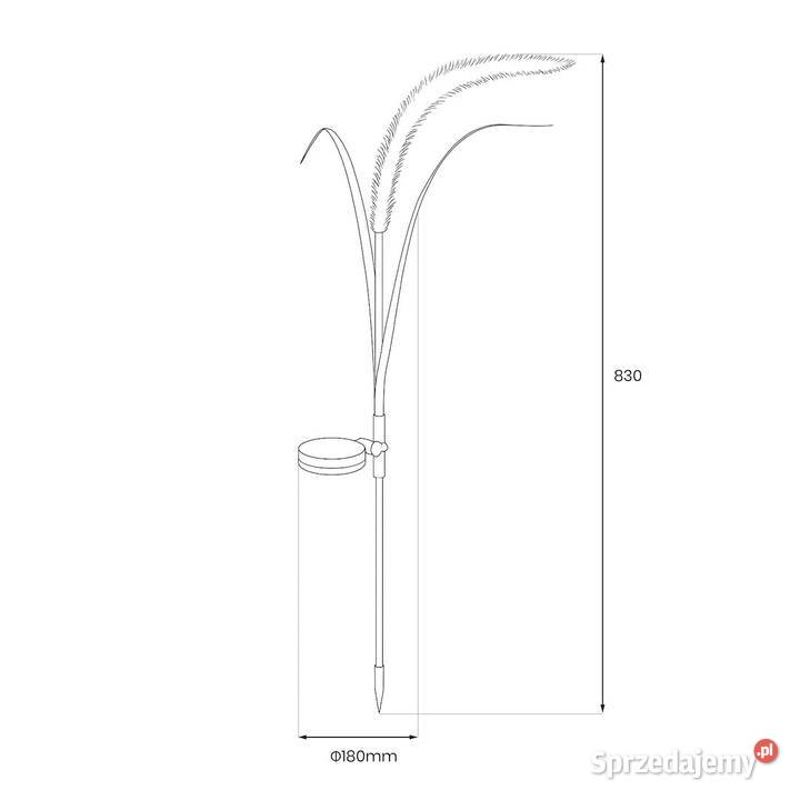 Lampka Solarna Setaria 3000K IP44 sprzedam
