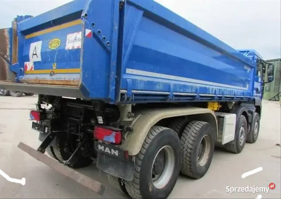 Wywrotka 8x4 bordmatic Meiler Eur 6 Man tez w automatyczna Warszawa