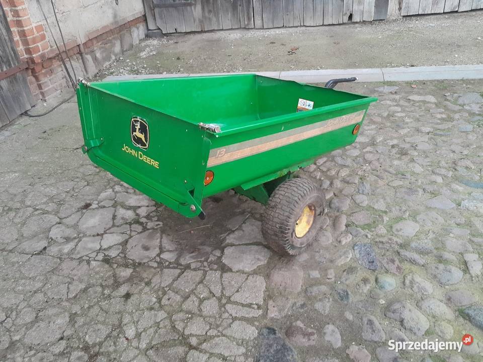 Przyczepka do traktorka JOHN DEERE Krotoszyn sprzedam
