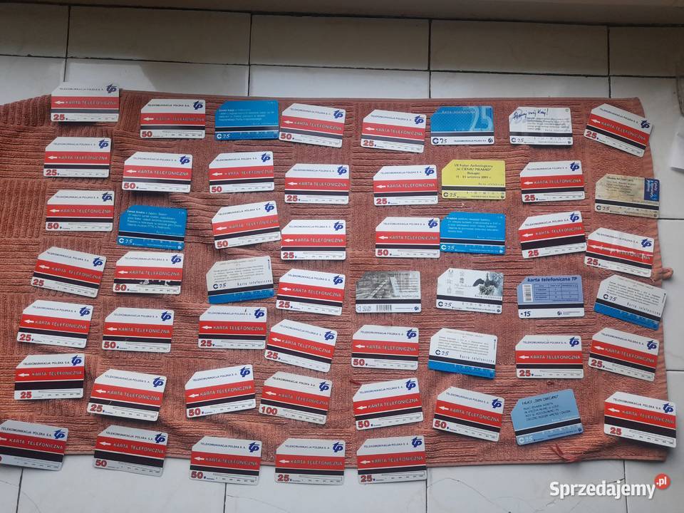 karty telefoniczne 260 sztuk Oleśnica