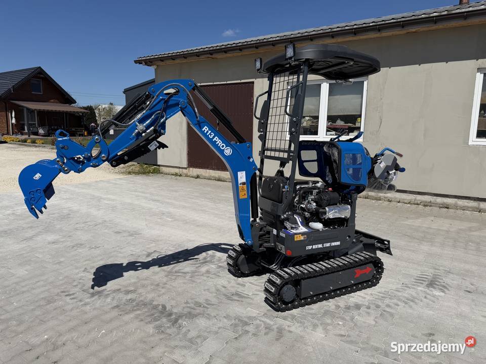 RIPPA R13 PRO nowa kompaktowa minikoparka Kubota Rok produkcji 2026
