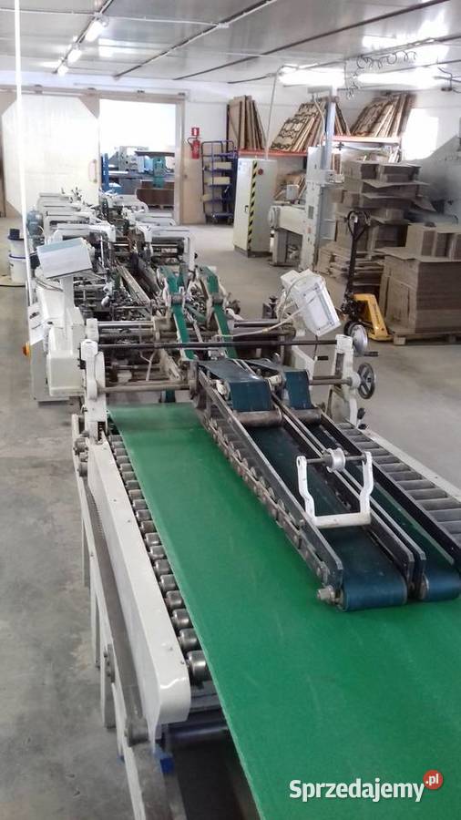 Profesjonalne maszyny do produkcji opakowań z Ciche sprzedam