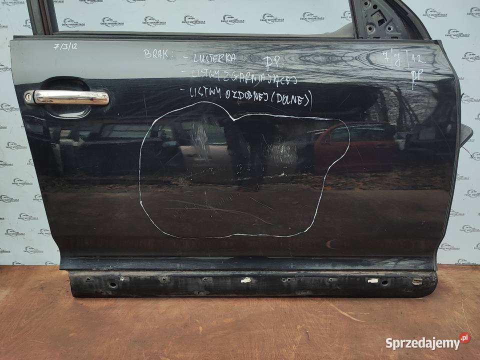 VW TOUAREG I 7L 04r drzwi prawe przód 130 osobowe Kielce sprzedam